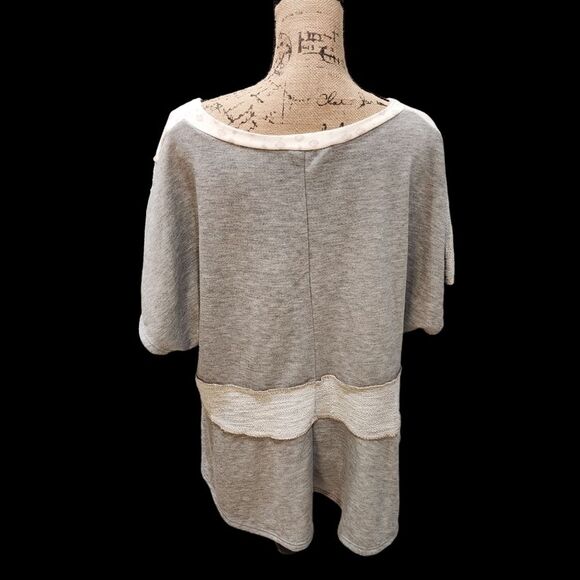 Sugarfox Sweater Wmn SZ 1X Cottagecore Hippie Granola Girl Peasant Prairie Open - Picture 3 of 5